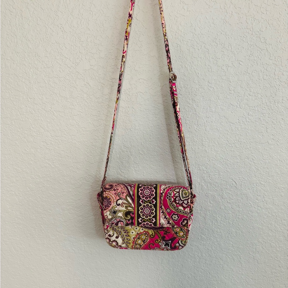 Vera Bradley floral cross body bag